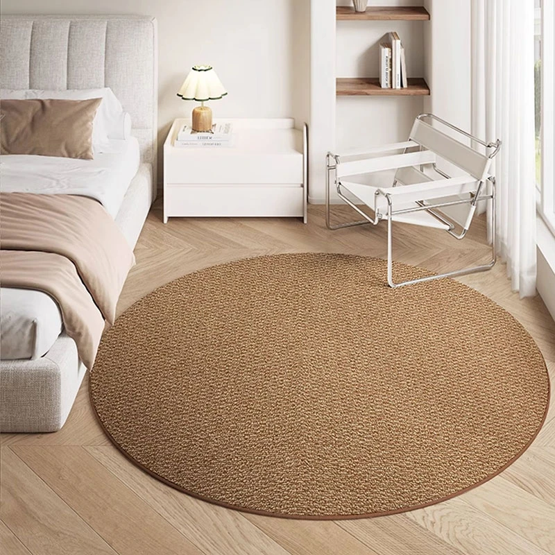 Sustainable Living Homes - Tapete Redondo Minimalista Japonês Zen para