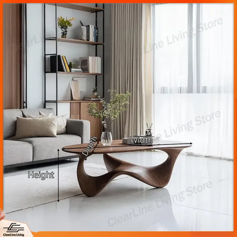 Mesa de Café Moderna em Madeir - Sustainable Living Homes avaliação e preço